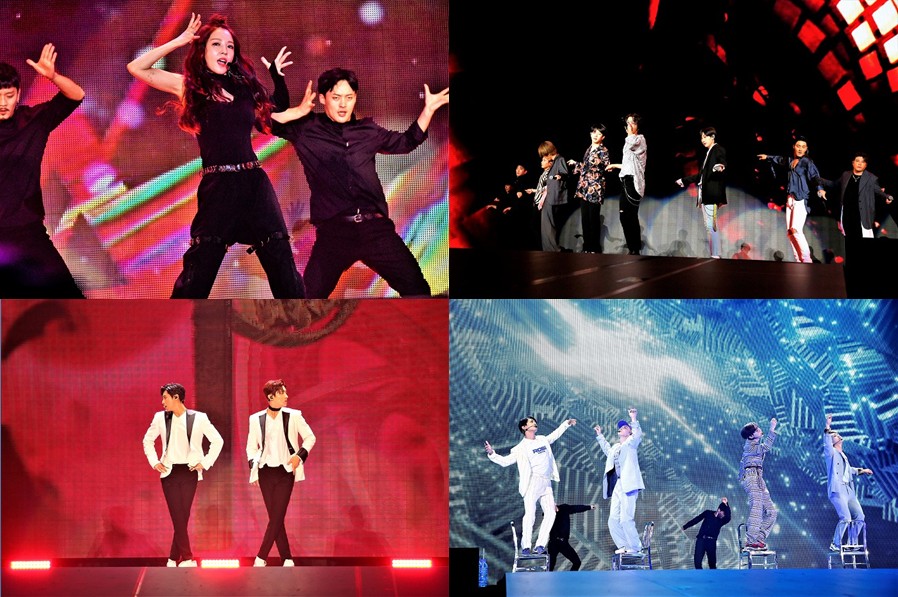 BoA、東方神起、SUPER JUNIOR、SHINee、EXOら“SMファミリー”が大阪の夜彩る 計12万人熱狂〈SMTOWN LIVEレポート〉