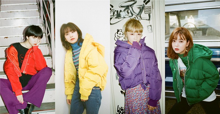高橋愛、藤田ニコルらit girl20名が出演♡jóuetieカラーフードダウンの着こなし