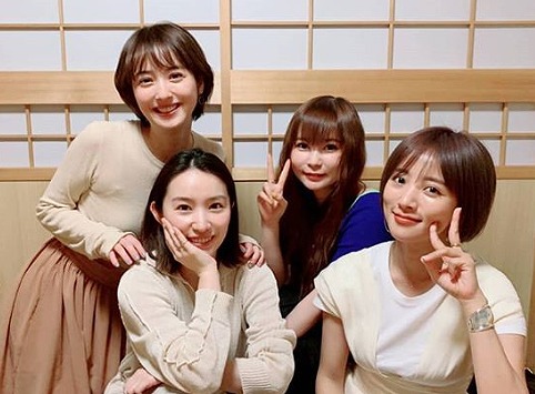 夏菜&佐々木希&徳永えり&中川翔子 “ひなぎく会”開催にファンほっこり「待ってました」