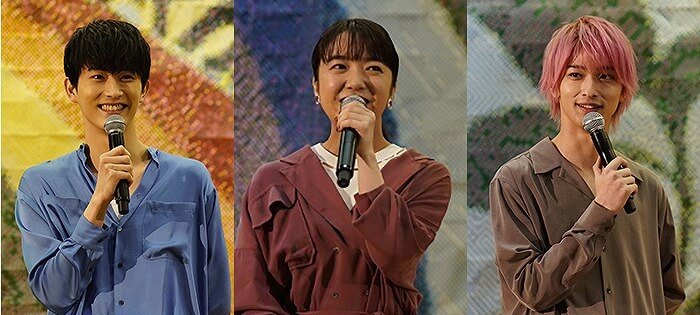 上白石萌音、杉野遥亮、横浜流星が中学校にサプライズ訪問!胸きゅん台詞対決に大熱狂
