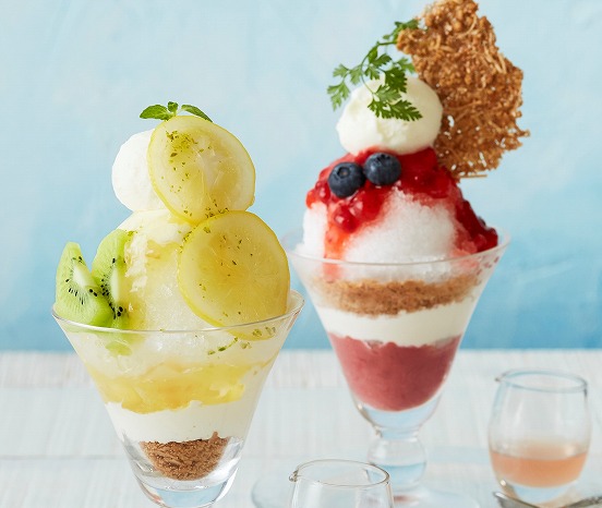 Afternoon Teaから登場!新スイーツ「かき氷パフェ」がこの夏注目を集める予感