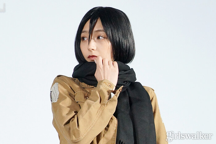 宇垣美里アナの“進撃の巨人”コスプレに和牛も絶賛「ミカサそのもの」