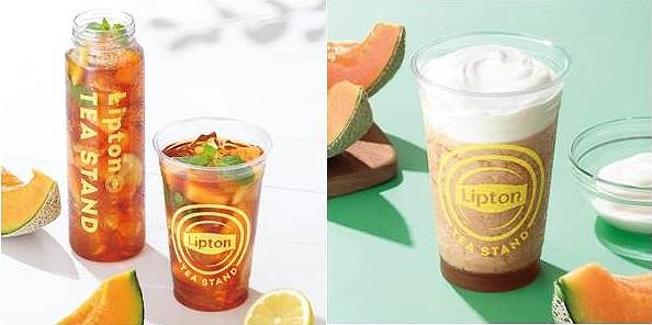 あま～い茨城県産メロンを贅沢に使用&hearts;「Lipton TEA STAND」限定メニュー第2弾