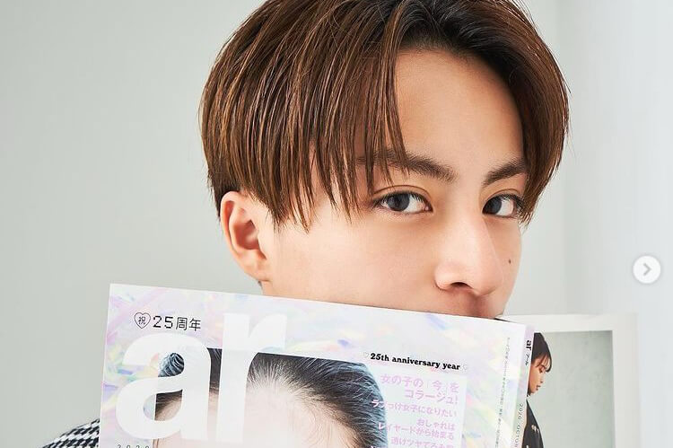 白濱亜嵐 目鼻立ち際立つ ひょっこり ショットに反響 イケメンすぎる 可愛い Girlswalker ガールズウォーカー