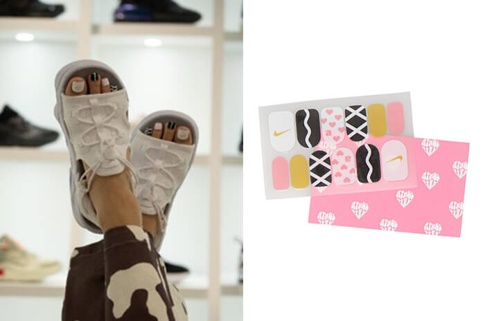新作サンダルとぴったり ナイキ 限定ネイルシール 無料ネイル施術 Girlswalker ガールズウォーカー